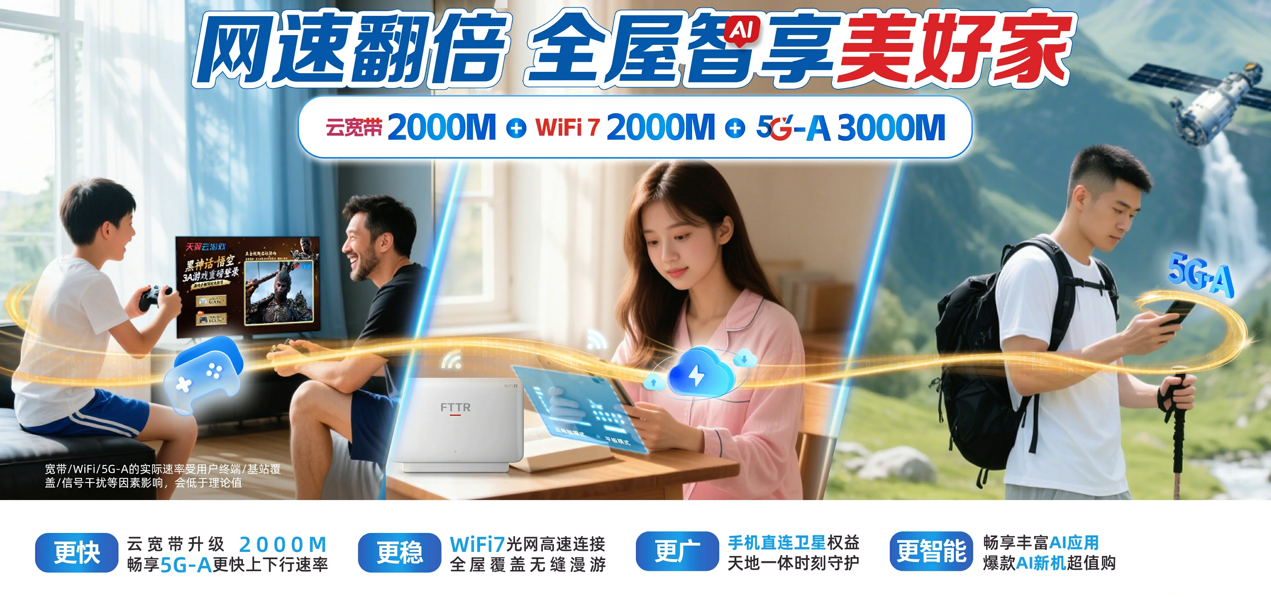 中国电信 宁河区电信宽带 宽带套餐